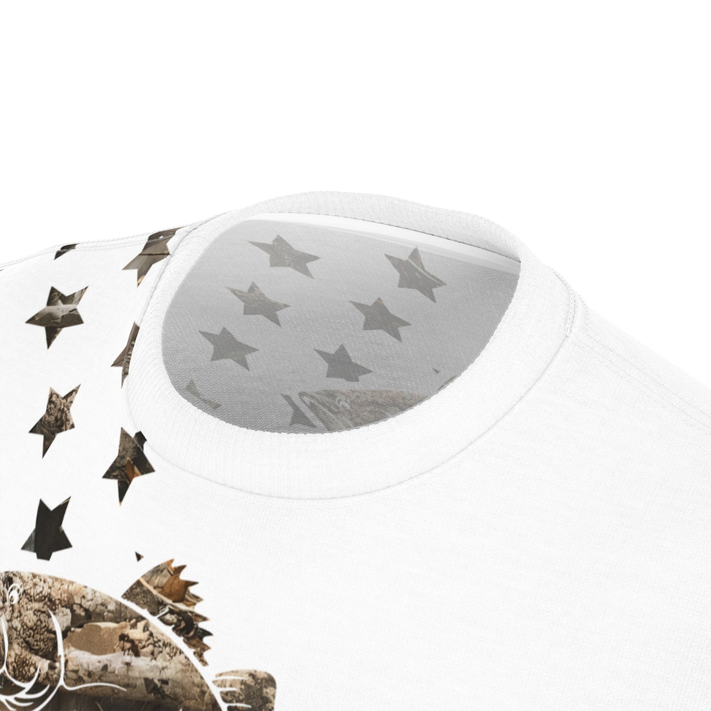 Wilderness Stars & Stripes Personalized Unisex Cut & Sew Tee