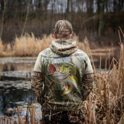 Bass Strike Personalized Hoodie