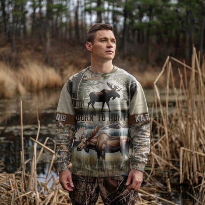 Bull Moose Wilderness Personalized Unisex Sweatshirt