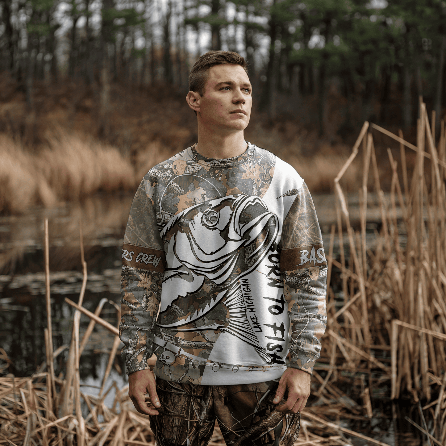Bucketmouth Camo Pro Personalized Unisex Sweatshirt