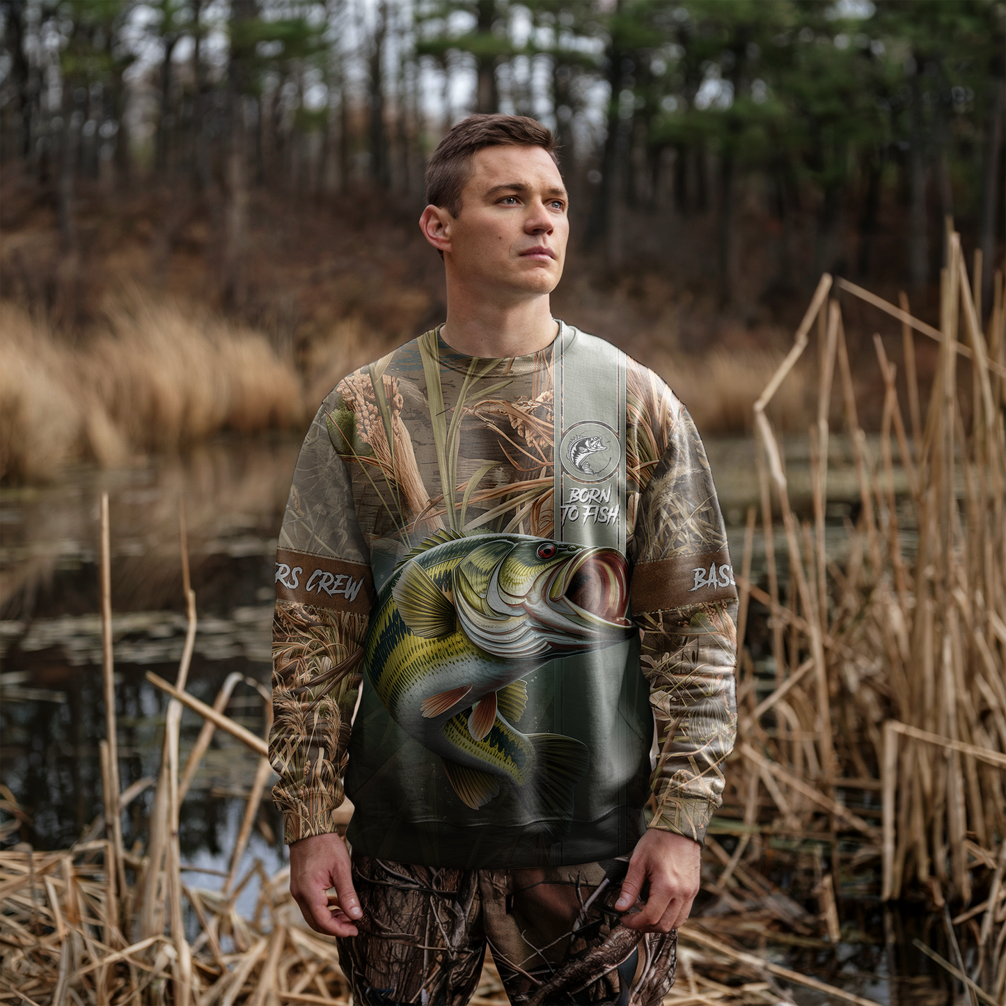 Bass Assassin Personalized Unisex Sweatshirt