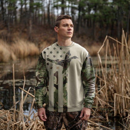 Duck Hunting Camo Sweatshirt – A Badge of Waterfowl Pride