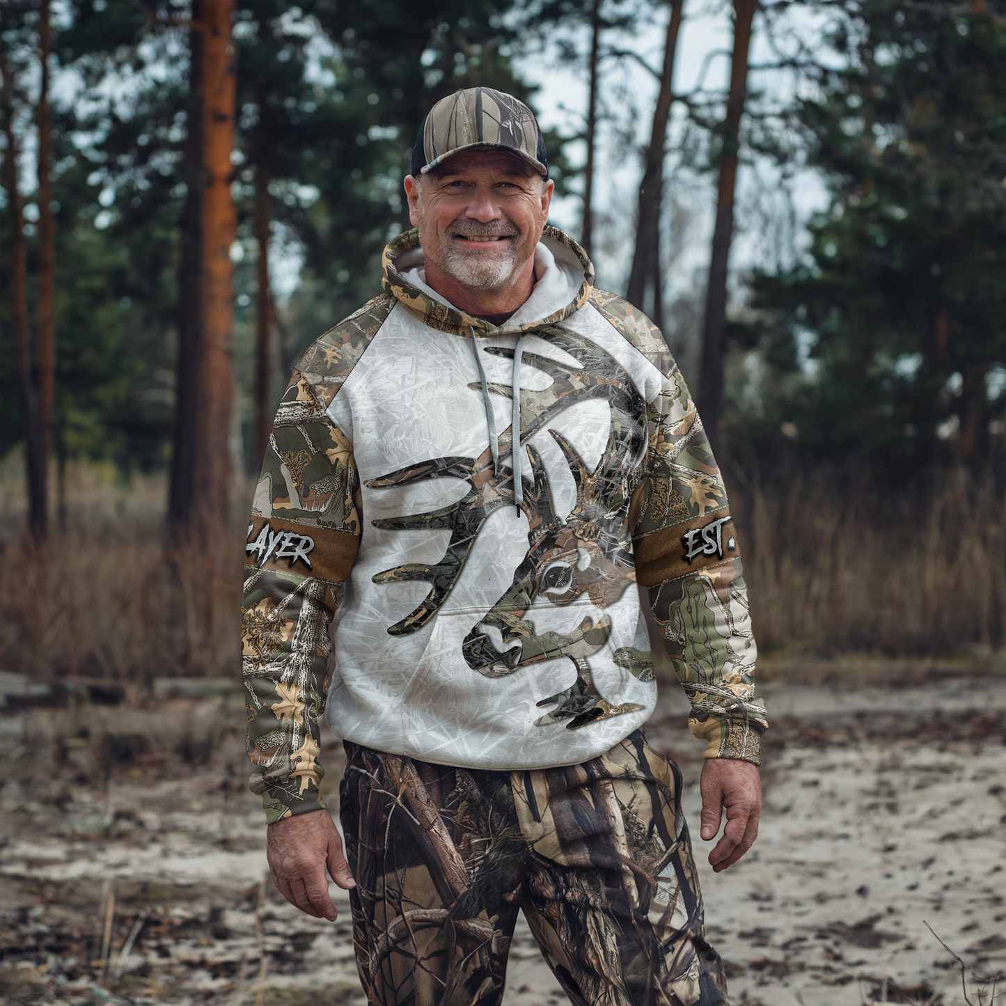 Wilderness Triple Threat Personalized Hoodie