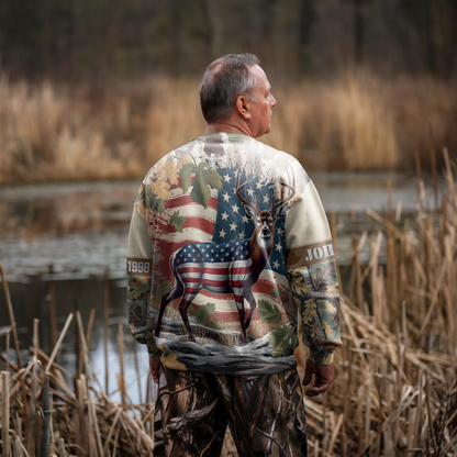 American Pride Buck Personalized Unisex Sweatshirt