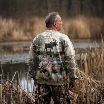 Bull Moose Wilderness Personalized Unisex Sweatshirt