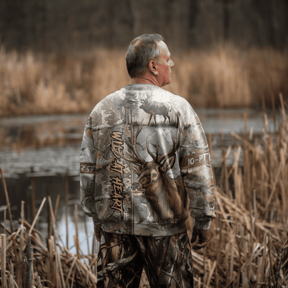Trophy Elk Hunter Personalized Unisex Sweatshirt