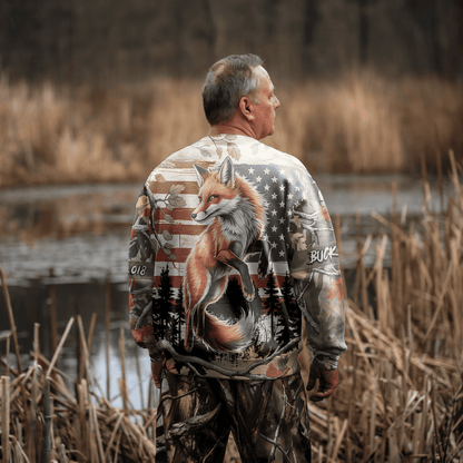 American Fox Hunter Personalized Unisex Sweatshirt
