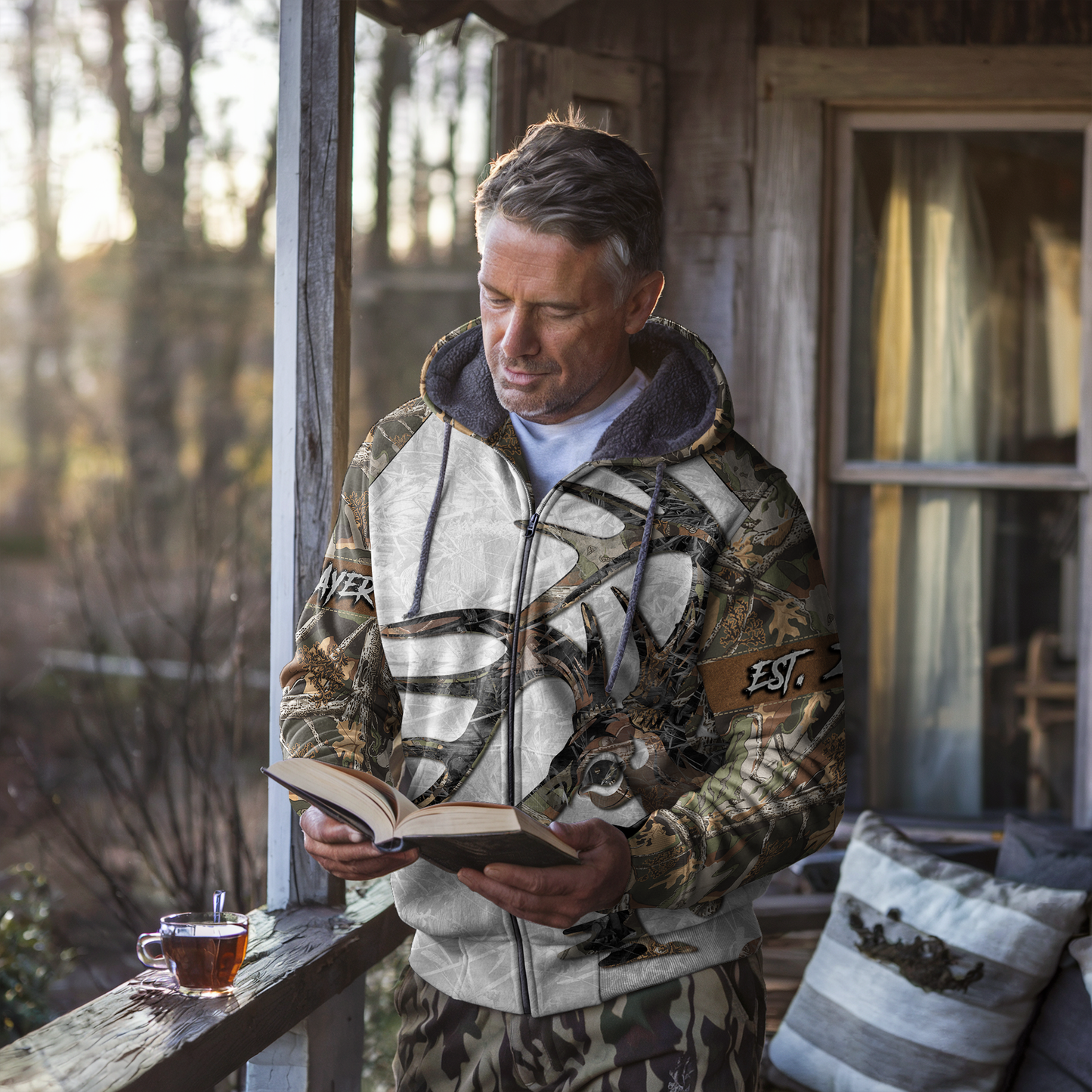 Wilderness Triple Threat Personalized Zip Hoodie