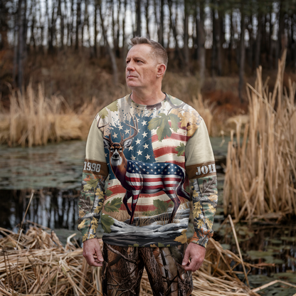 American Pride Buck Personalized Unisex Sweatshirt