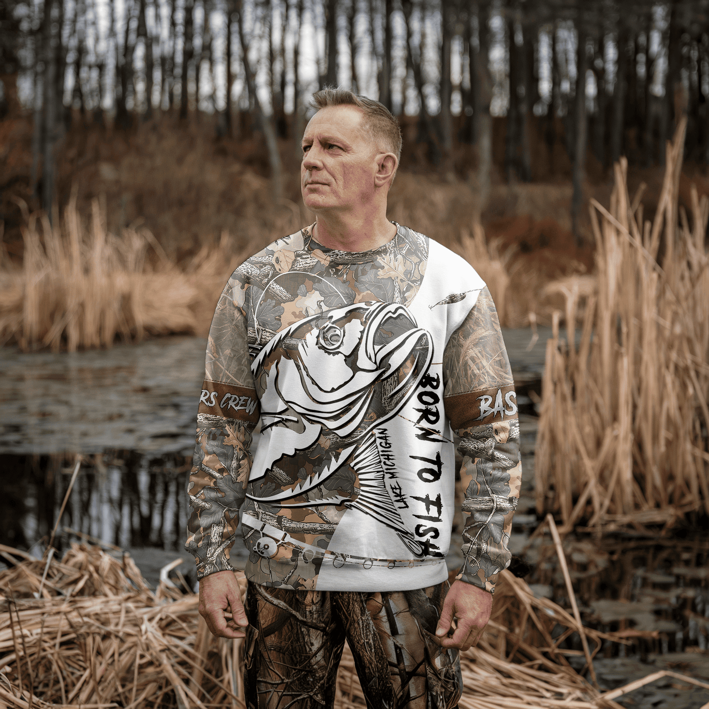 Bucketmouth Camo Pro Personalized Unisex Sweatshirt