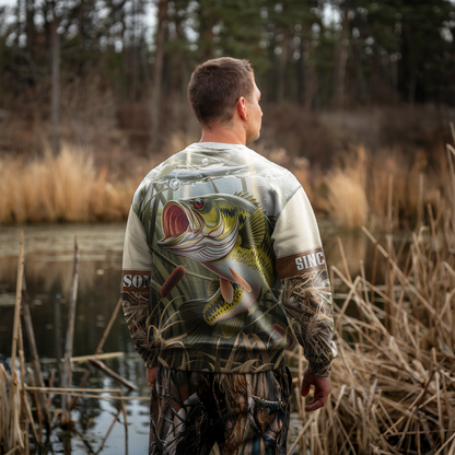 Bass Strike Personalized Unisex Sweatshirt