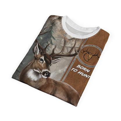Buck Hunter Personalized Unisex Cut & Sew Tee