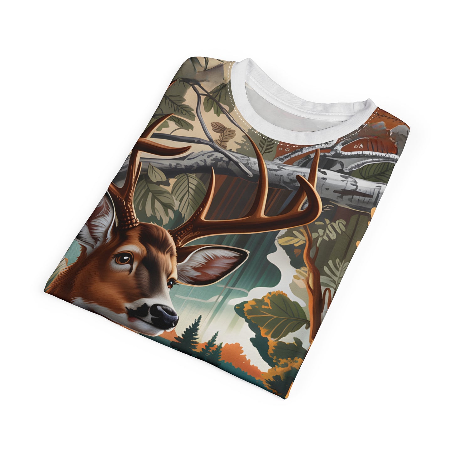 Lakeside Buck Retreat Personalized Unisex Cut & Sew Tee