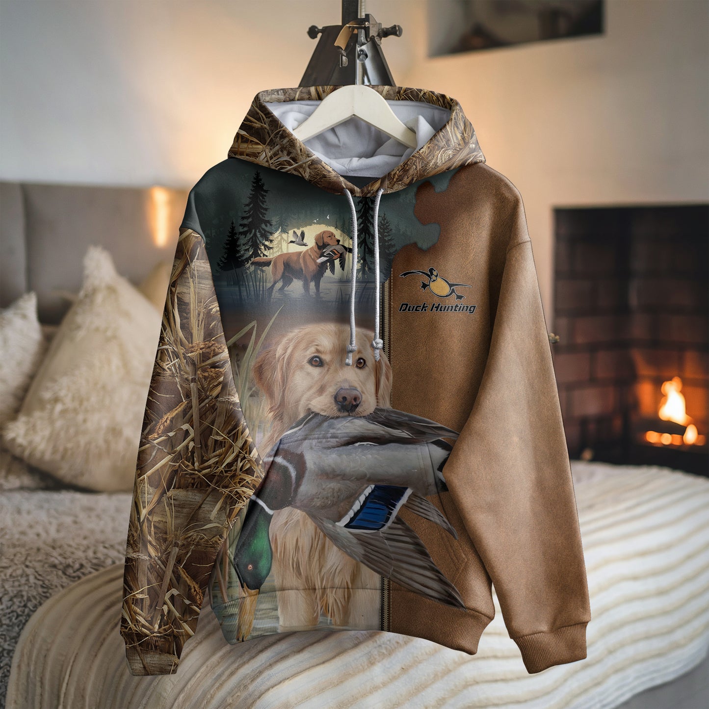 Retriever's Triumph Hoodie - Duck Hunting Collection - The Deerly