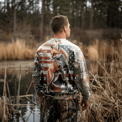 American Fox Hunter Personalized Unisex Sweatshirt