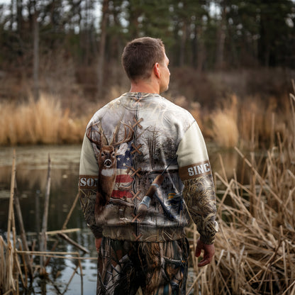 Buckmaster’s Reel Personalized Hunting Sweater