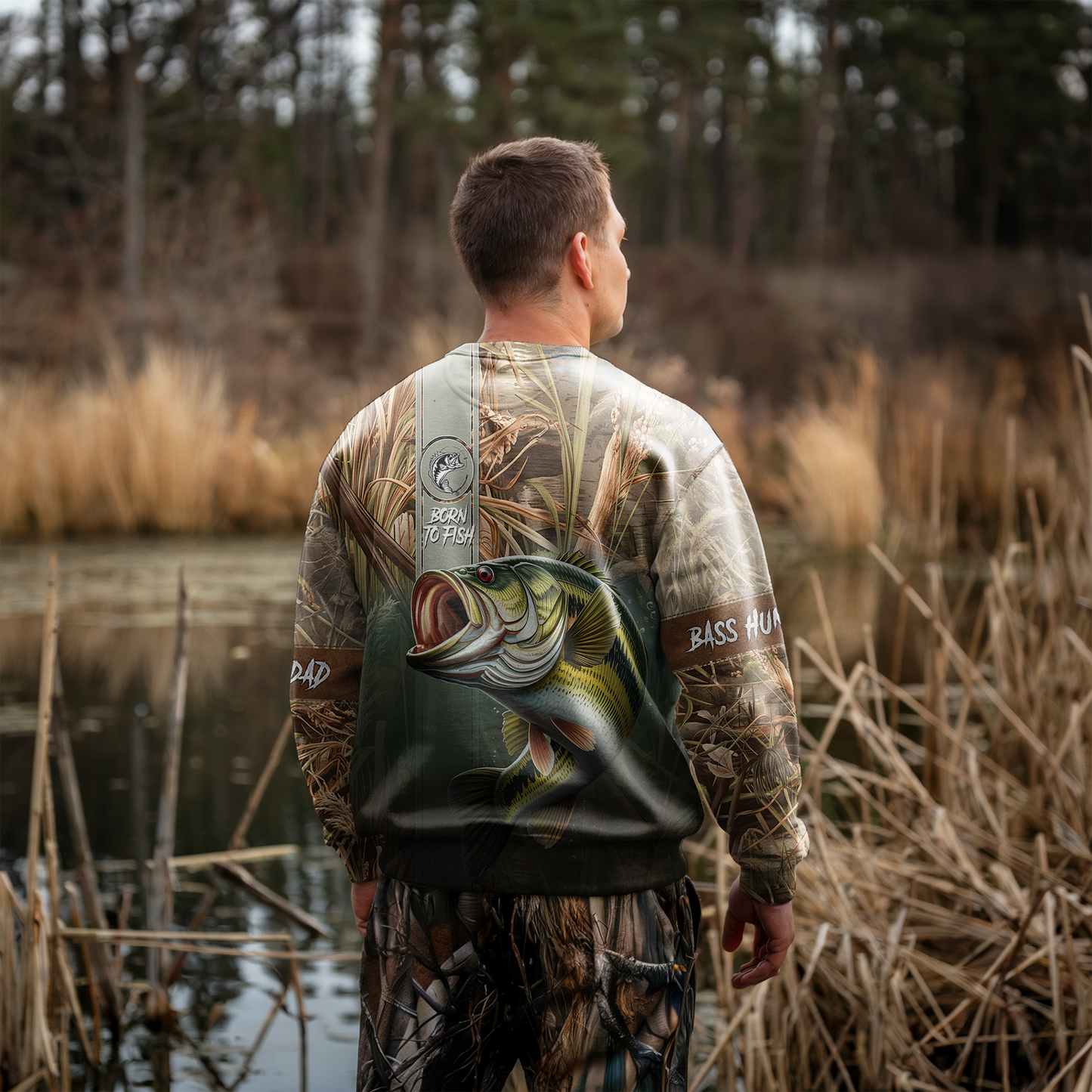 Bass Assassin Personalized Unisex Sweatshirt