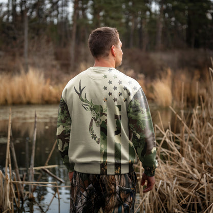 Deer Hunting Camo Sweatshirt – Built for Passionate Hunters