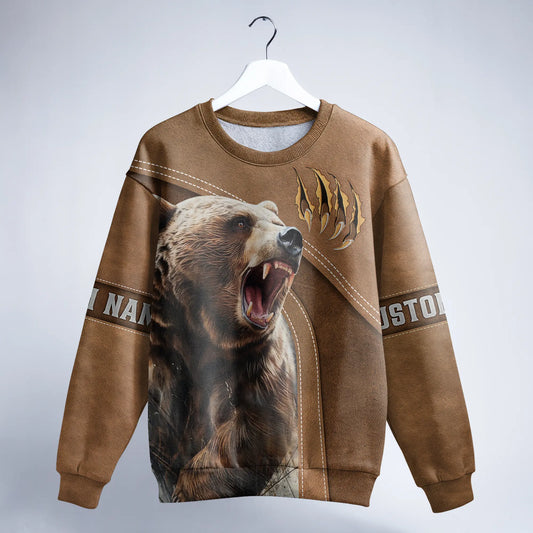 Bear Claw Wilderness Sweatshirt Personalized - The Deerly