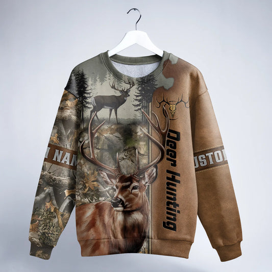 Deer Hunt Master Sweatshirt Personalized - The Deerly