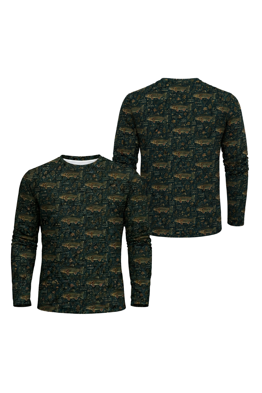 Performance Fishing Long Sleeve - Sunset Flats Redfish Pattern - RP05