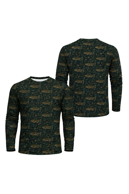 Performance Fishing Long Sleeve - Sunset Flats Redfish Pattern - RP05