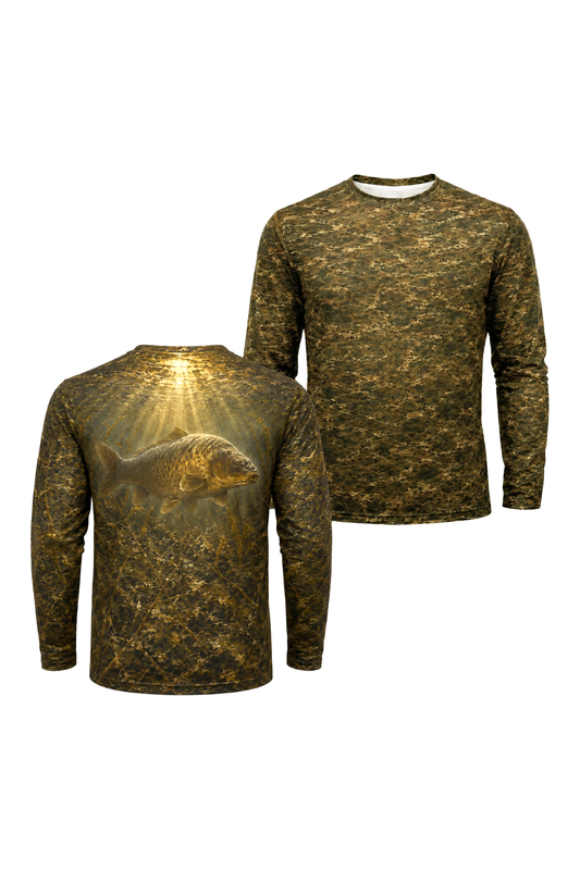 Performance Fishing Long Sleeve - Bottomland Mud Carp - TBT86