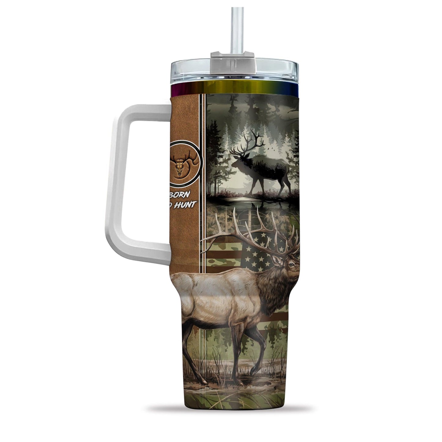 Elk Wilderness 40oz Tumbler - The Deerly