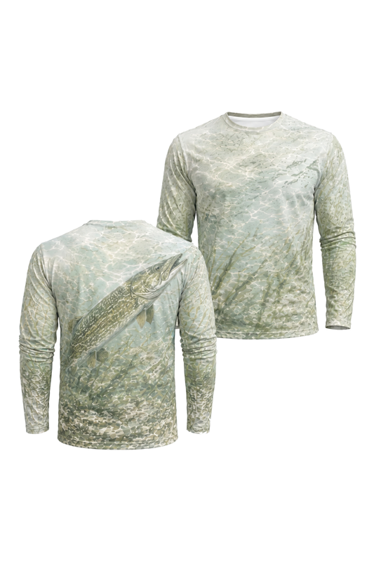 Performance Fishing Long Sleeve - Weedline Northern Pike - AOF09