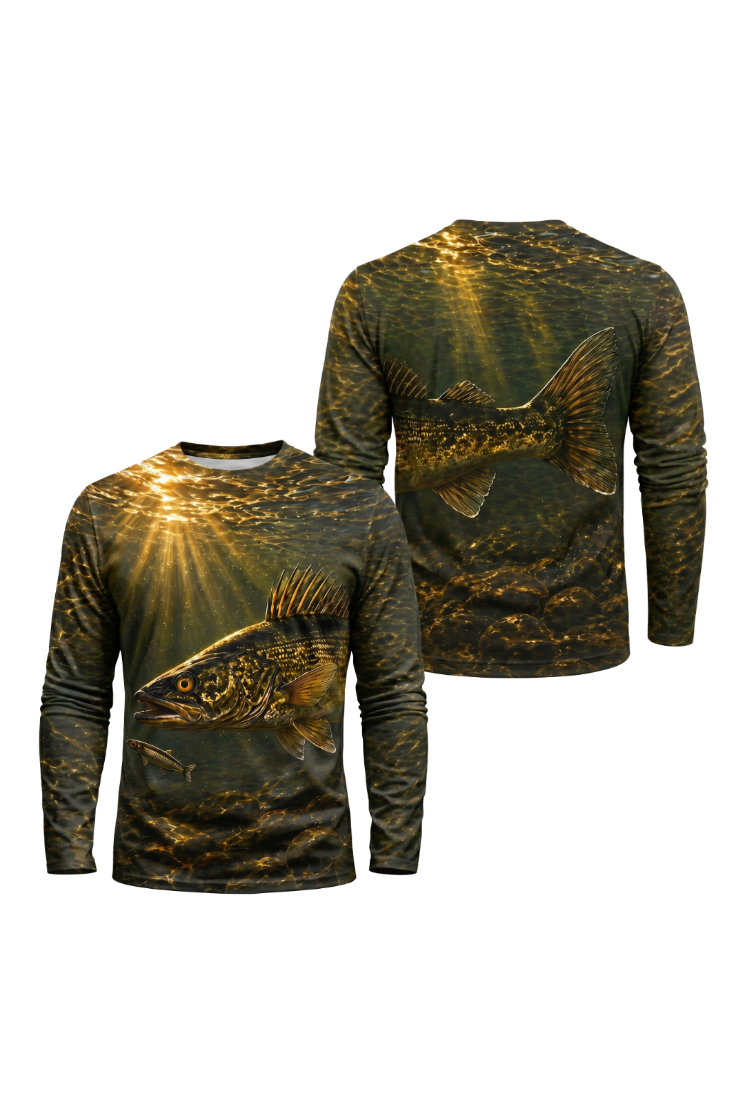 Performance Fishing Long Sleeve - Hardrock Walleye Hunt - TBT65