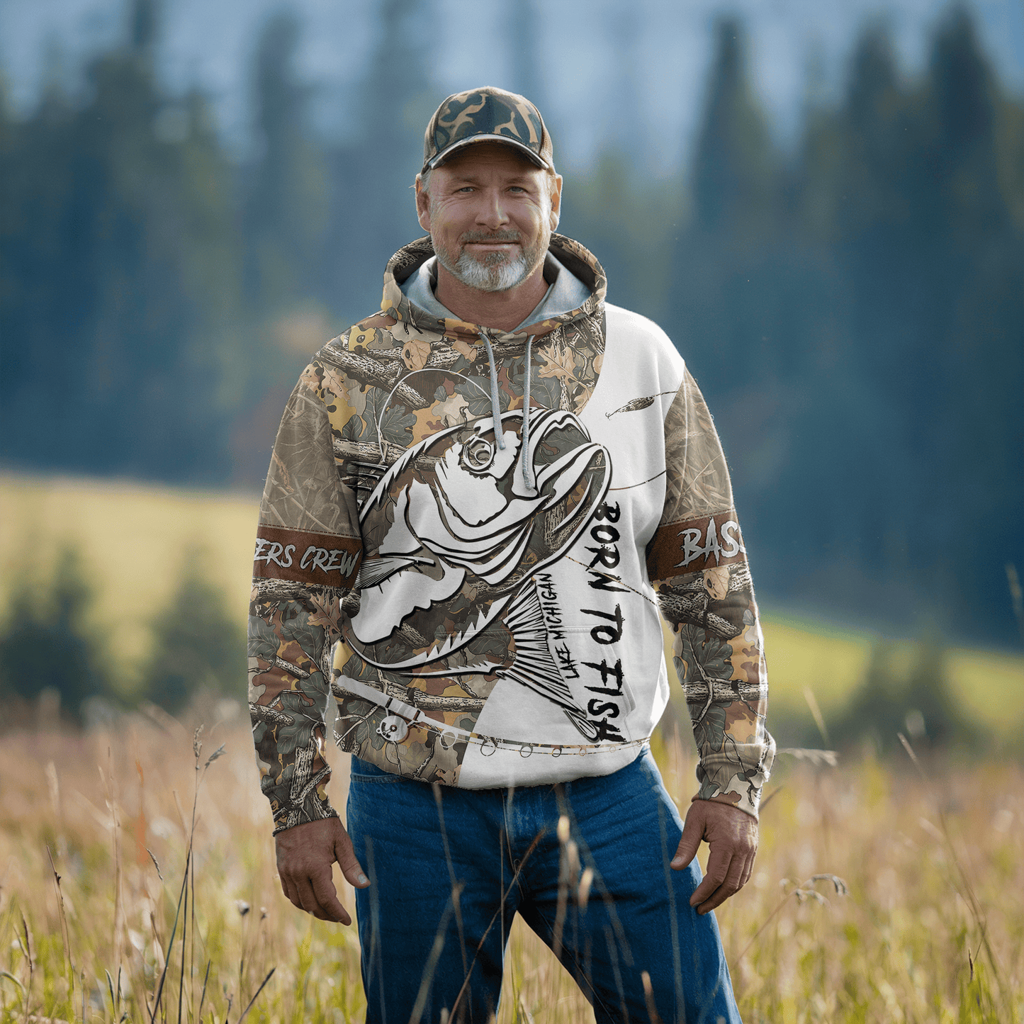 Bucketmouth Camo Pro Personalized Hoodie
