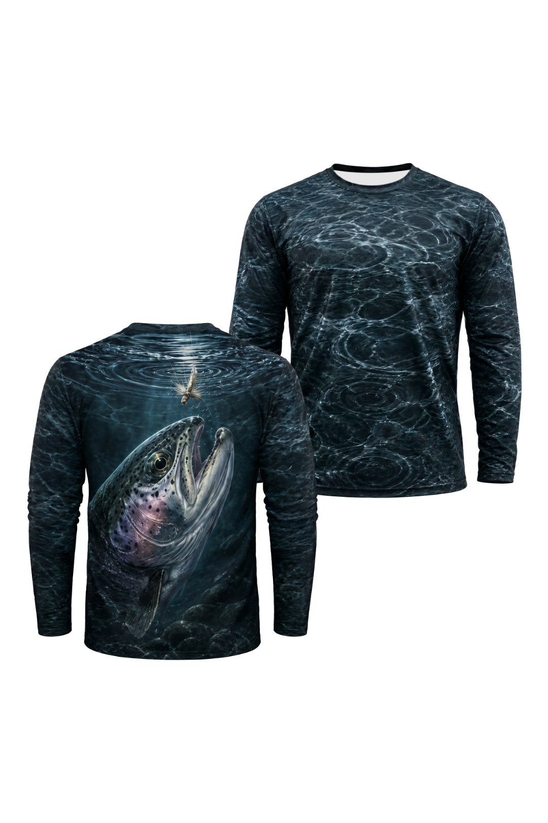 Performance Fishing Long Sleeve - River Trout Rise - TBT108