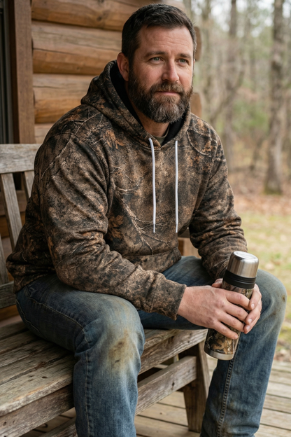 Everyday Hunter Hoodie - Golden Boar Dusk – RV8T