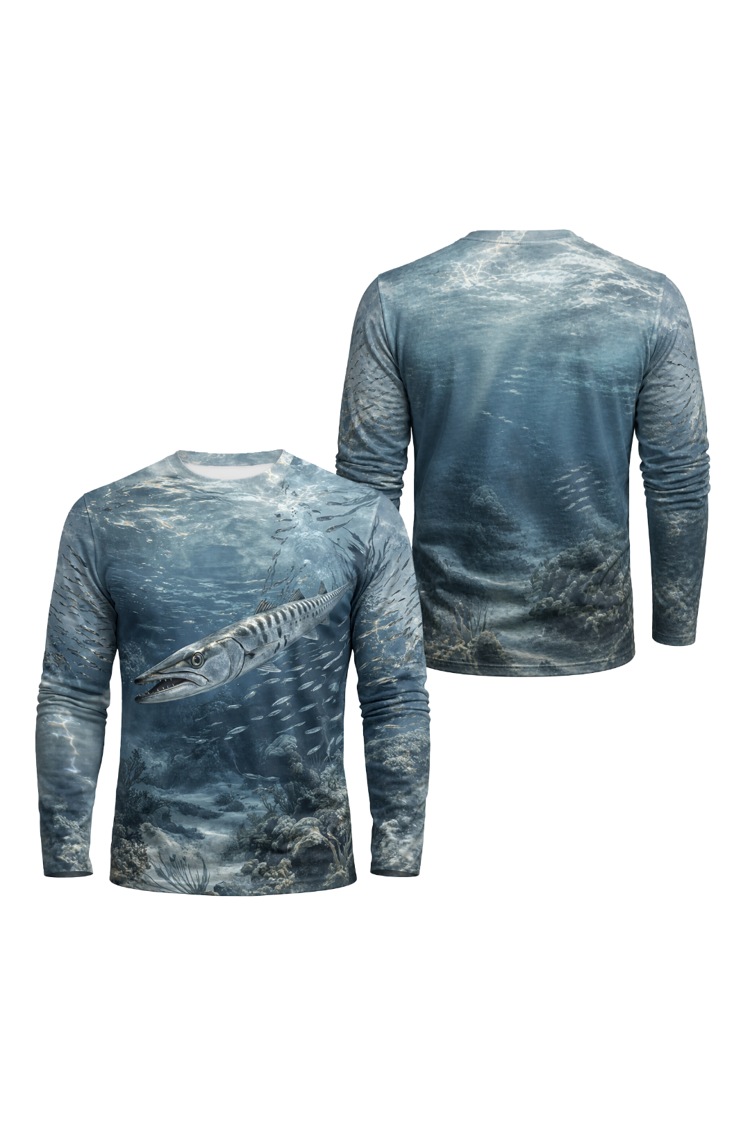 Performance Fishing Long Sleeve - Barracuda Shadow Strike - AOF02