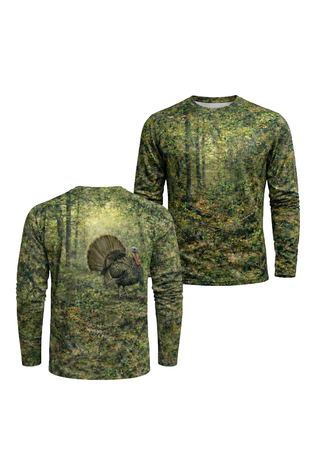 Performance Hunting Long Sleeve - Strut Timber Turkey - TBT04