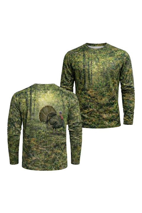 Performance Hunting Long Sleeve - Strut Timber Turkey - TBT04