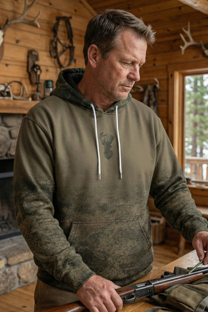 Everyday Hunter Hoodie - Wisconsin Mudland - WL45