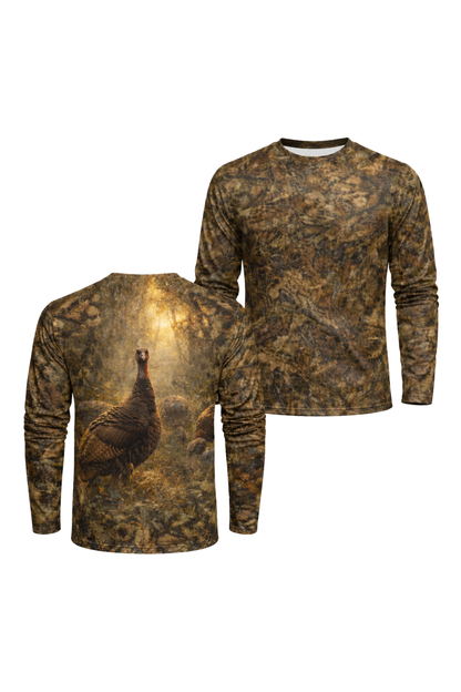 Performance Hunting Long Sleeve - Golden Gobble Watch - SRT18