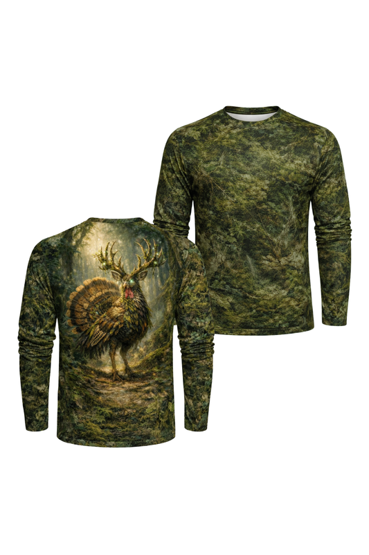 Performance Hunting Long Sleeve - Antlered Forest Turkey - FBS01