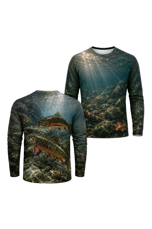 Performance Fishing Long Sleeve - Twin Brook Trout Run - RT19