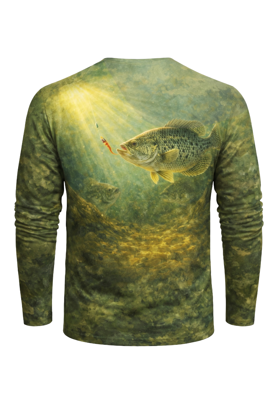 Performance Fishing Long Sleeve - Golden Timber Crappie - TBT49