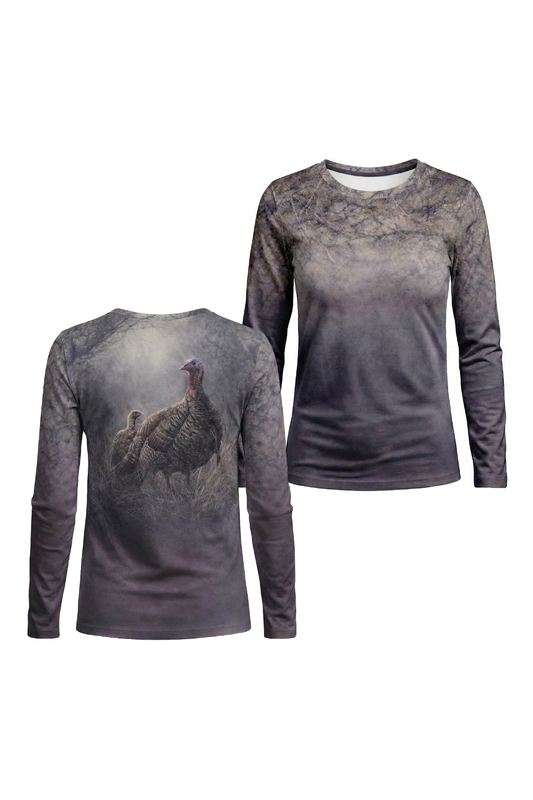 Performance Hunting Long Sleeve - Timber Turkey Fog - TBT35