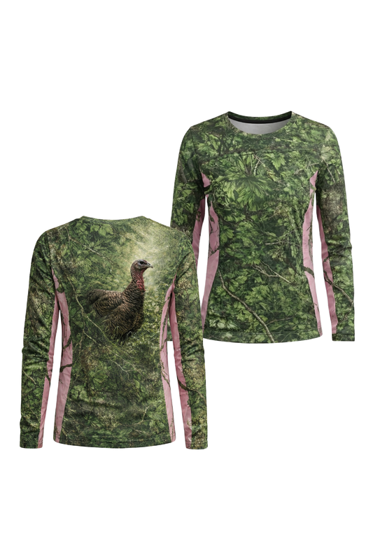 Performance Hunting Long Sleeve - Green Veil Turkey SRW01