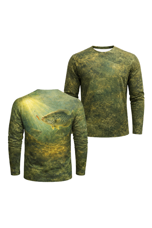 Performance Fishing Long Sleeve - Golden Timber Crappie - TBT49