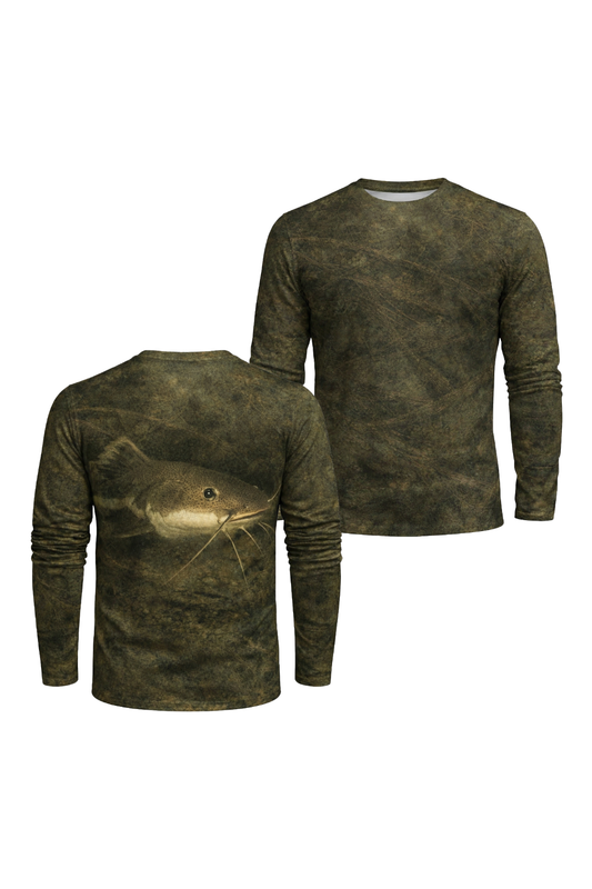 Performance Fishing Long Sleeve - River Moss Catfish - TBT40