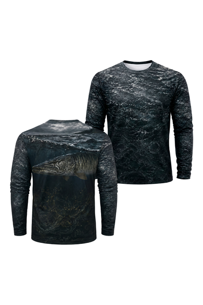 Performance Fishing Long Sleeve - Storm Wave Musky - TBT115