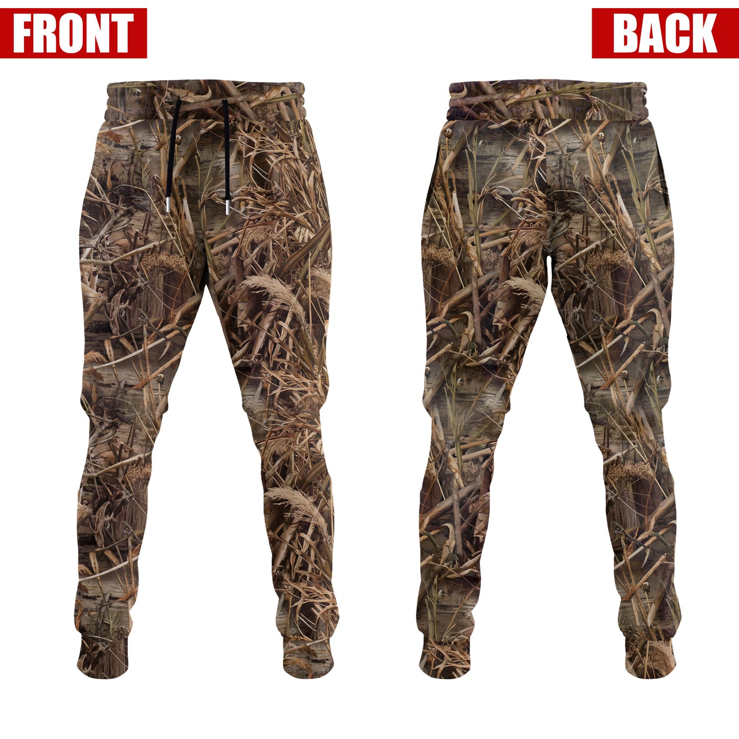 Waterfowl Camo Fleece Joggers – Duck Hunter’s Choice