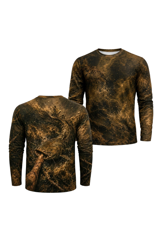 Performance Fishing Long Sleeve - Mud Explosion - RFC03