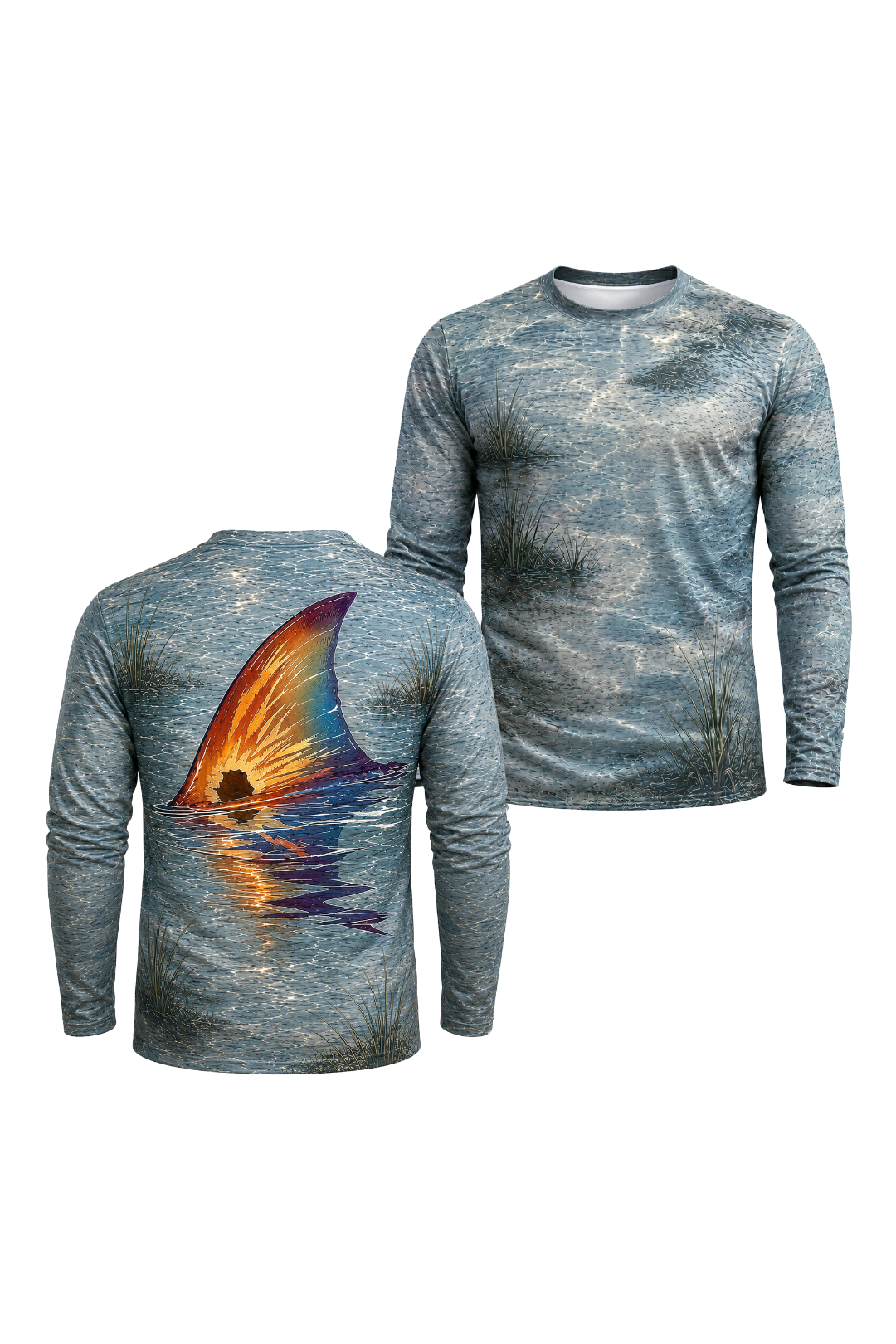 Performance Fishing Long Sleeve - Prism Tail Redfish - RRF05