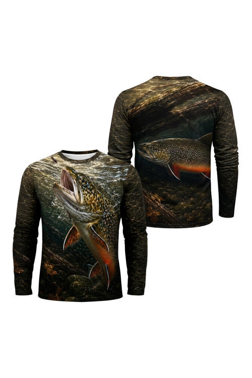 Performance Fishing Long Sleeve - River Timber Brookie - TBT281